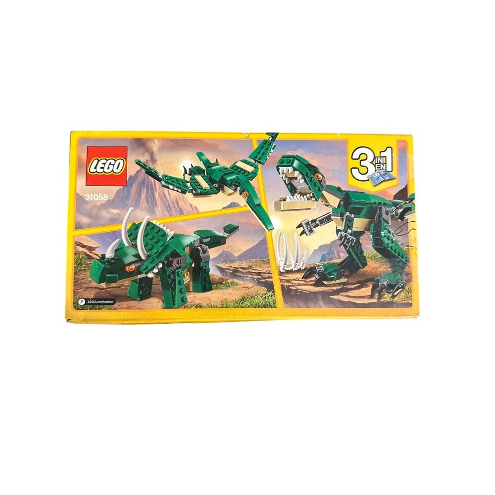 LEGO Creator Mighty Dinosaurs 31058 3-In-1 Building Kit 174 Pieces Ages 7-12 Gre - Picture 7 of 7